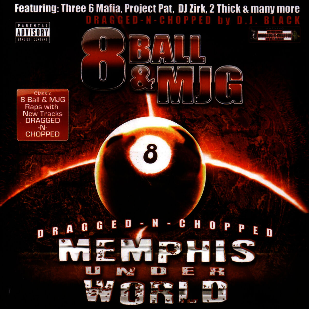 Album cover of Memphis Underworld: Dragged-N-Chopped