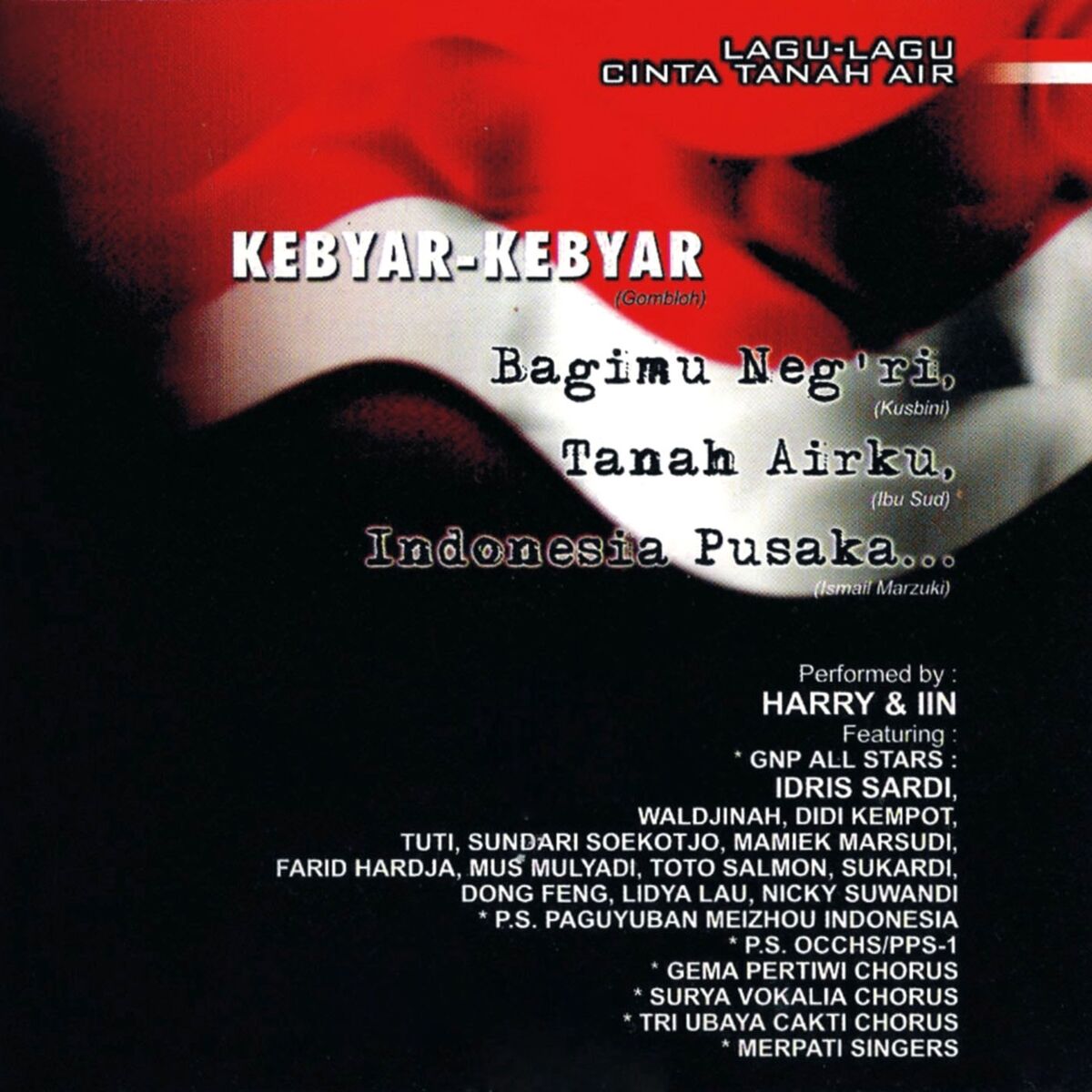 Album cover of Lagu Lagu Cinta Tanah Air Kebyar Kebyar