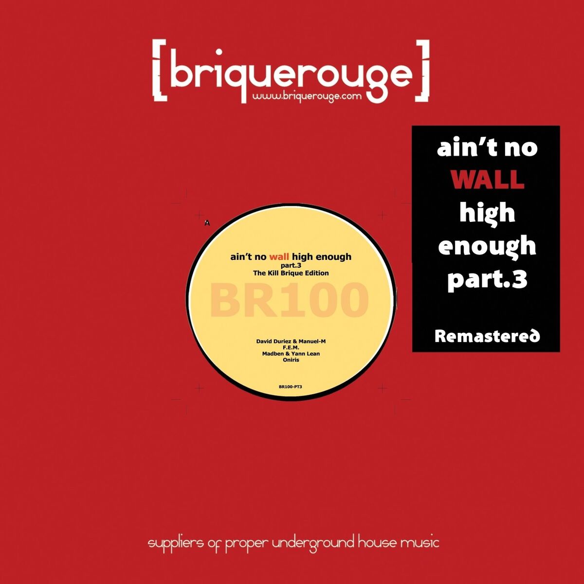 Album cover of Ain't No Wall High Enough, Pt. 3