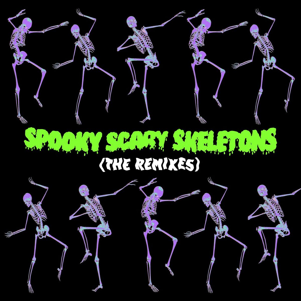 Album cover of Spooky, Scary Skeletons (The Remixes)