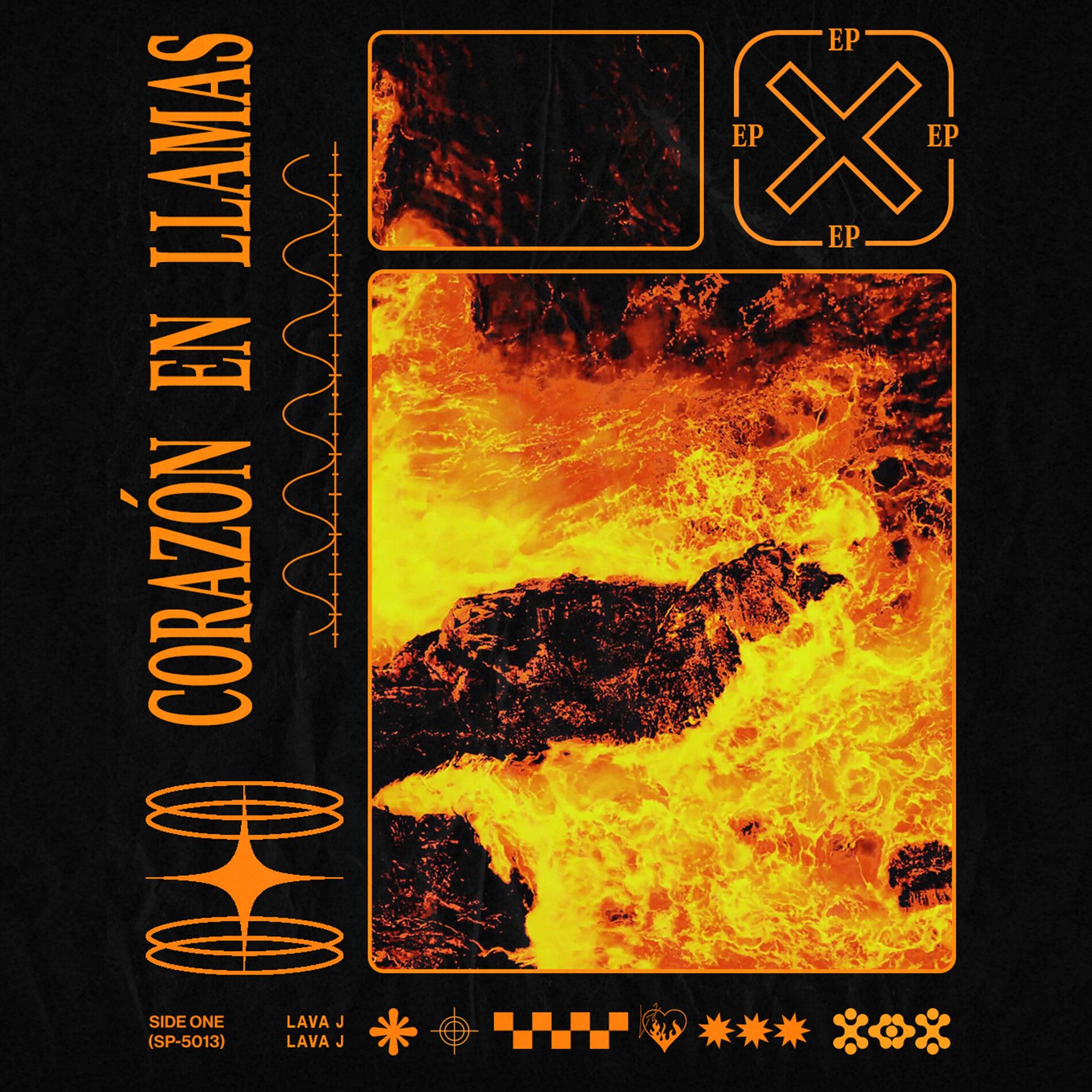 Album cover of Corazón en llamas
