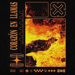 Cover of Corazón en llamas