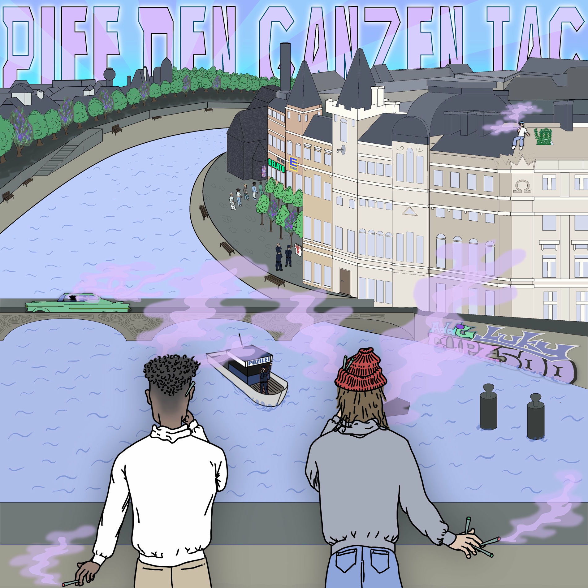 Album cover of Pief den ganzen Tag
