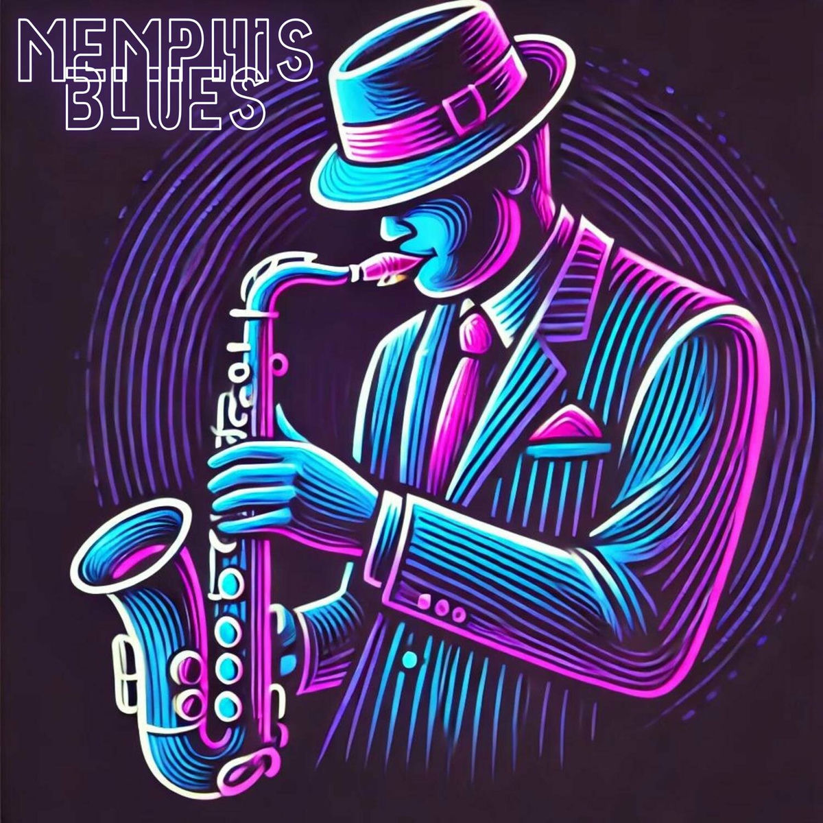 Album cover of Memphis Blues: Funky Vintage Soul Jazz