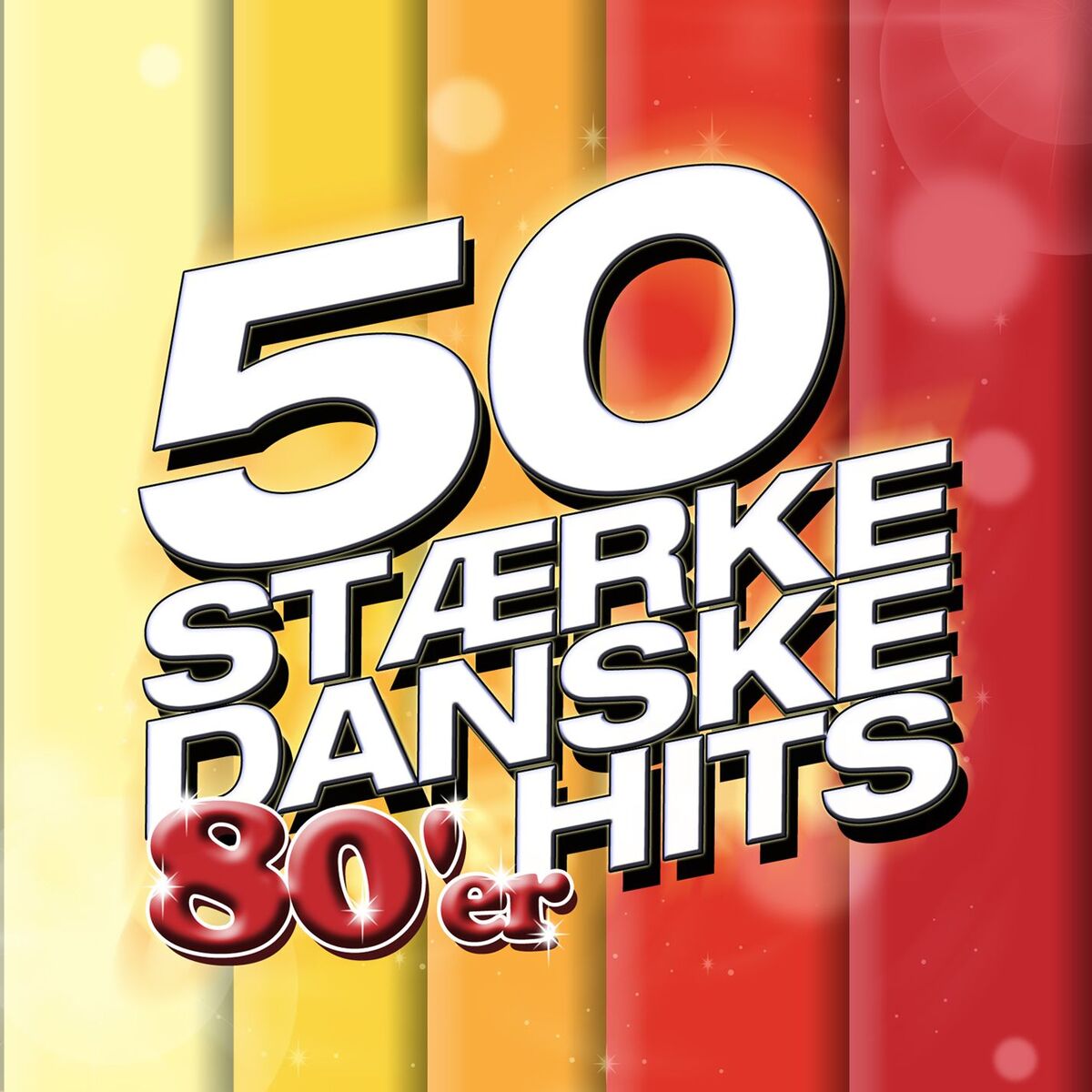 Album cover of 50 Stærke Danske 80'er Hits