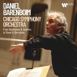 Cover of Daniel Barenboim & Chicago Symphony Orchestra - From Beethoven & Brahms to Ravel & Bernstein
