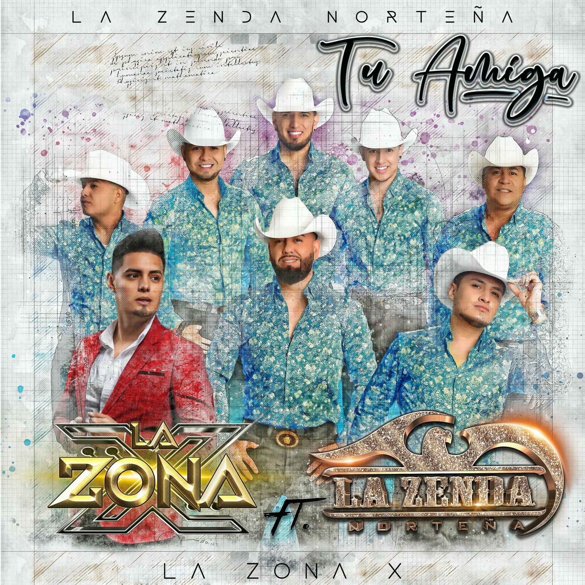 Album cover of Tu Amiga [feat. La Zenda Norteña]