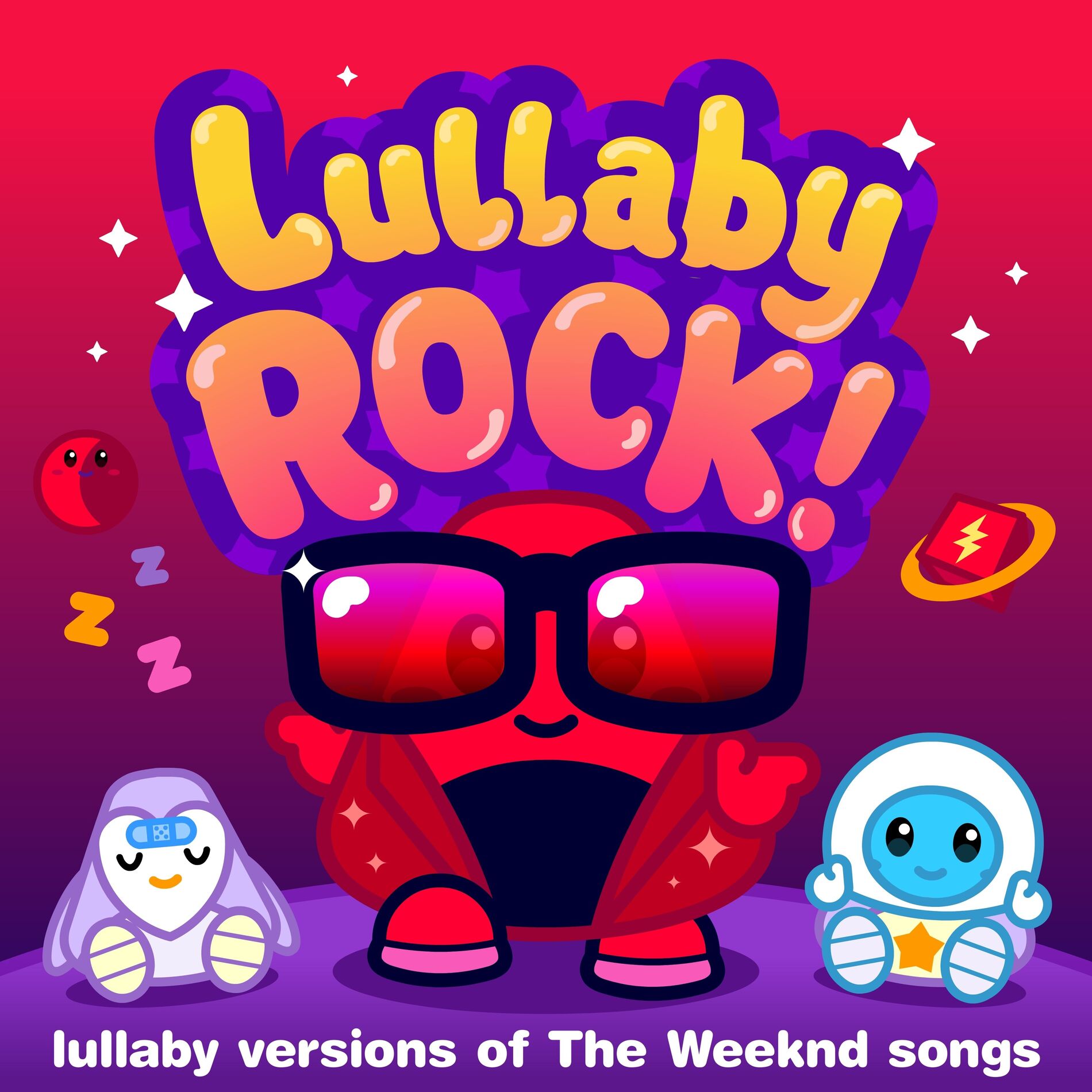 Album cover of Lullaby Versions of The Weeknd Songs