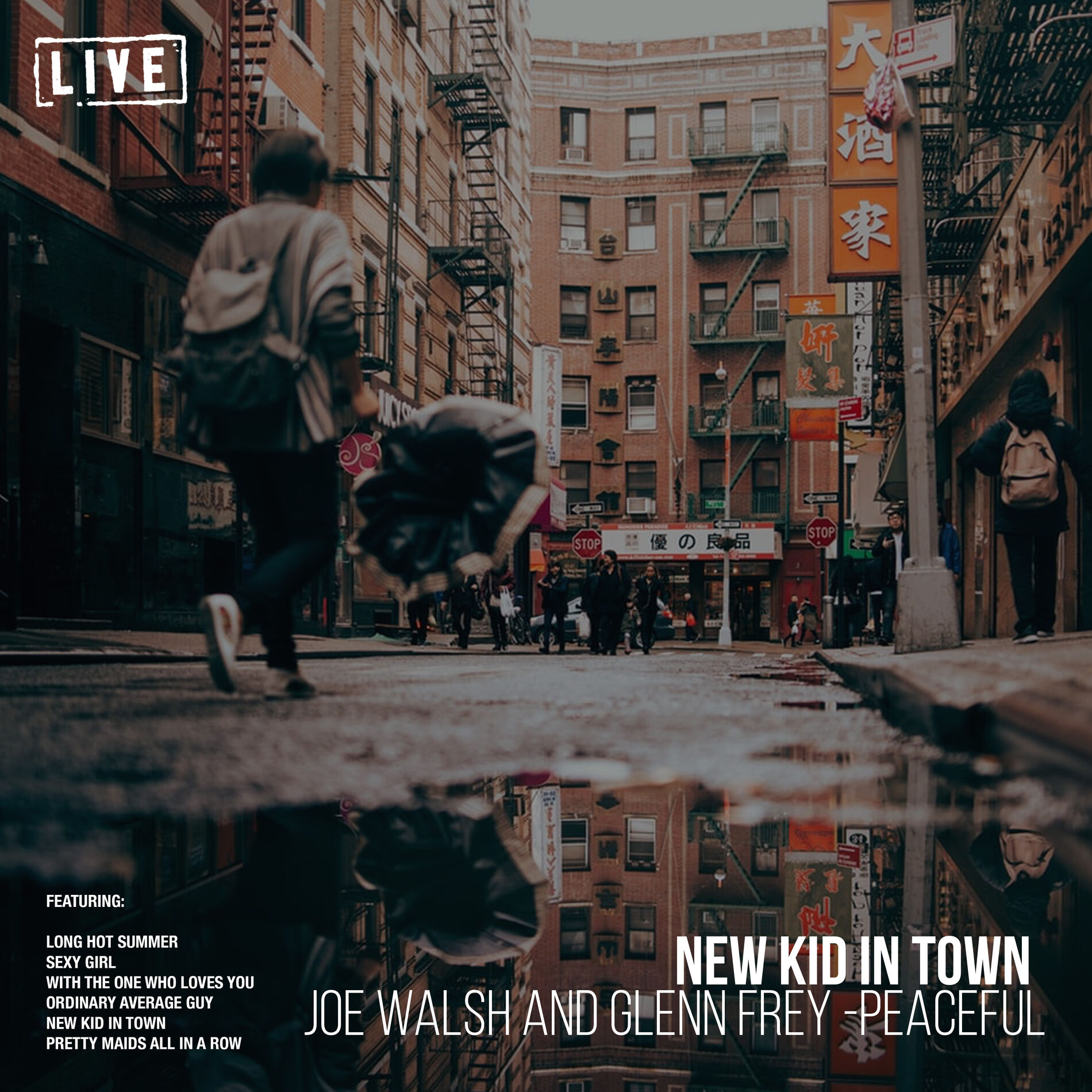 Album cover of New Kid In Town (Live)