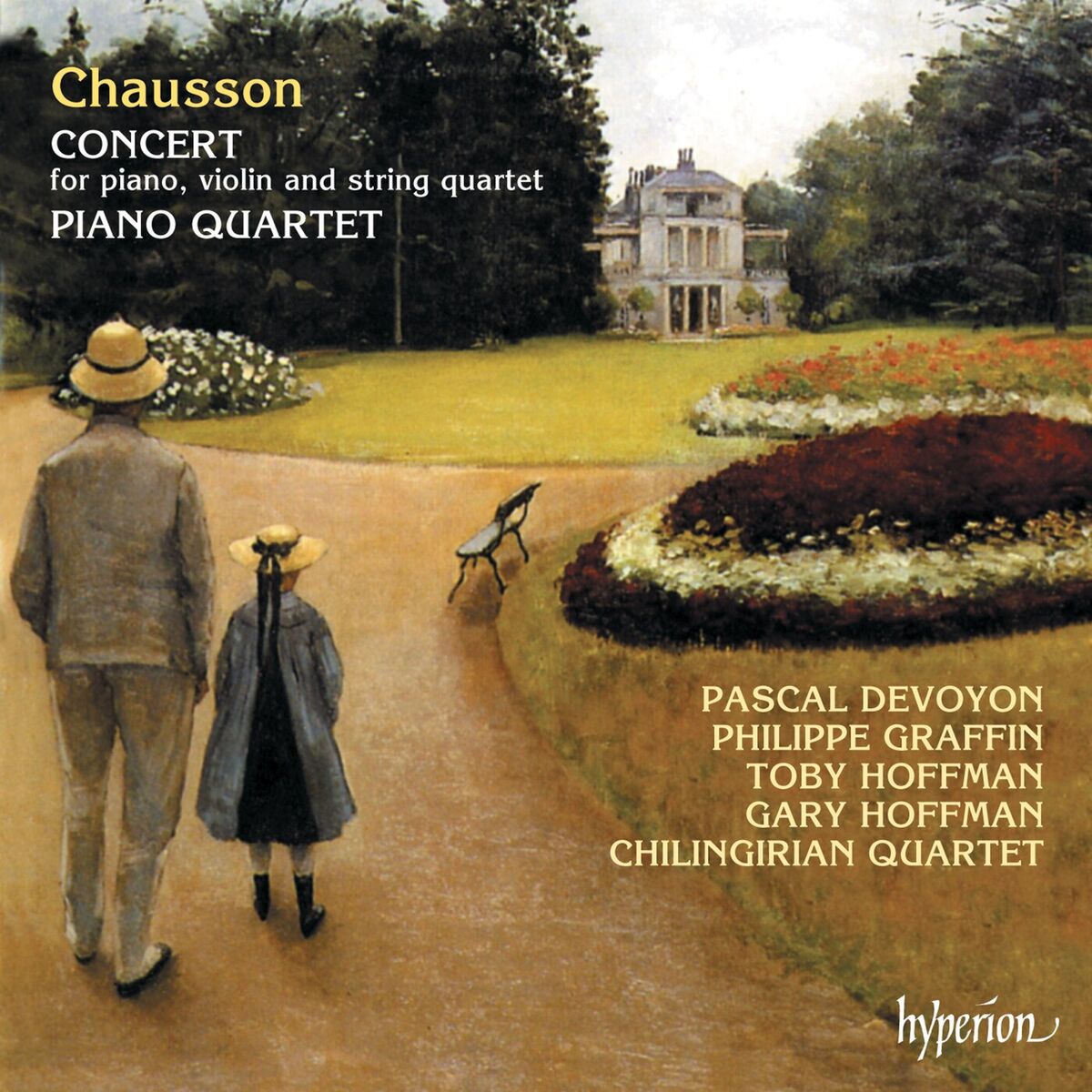 Album cover of Chausson: Concert for Piano Sextet, Op. 21; Piano Quartet