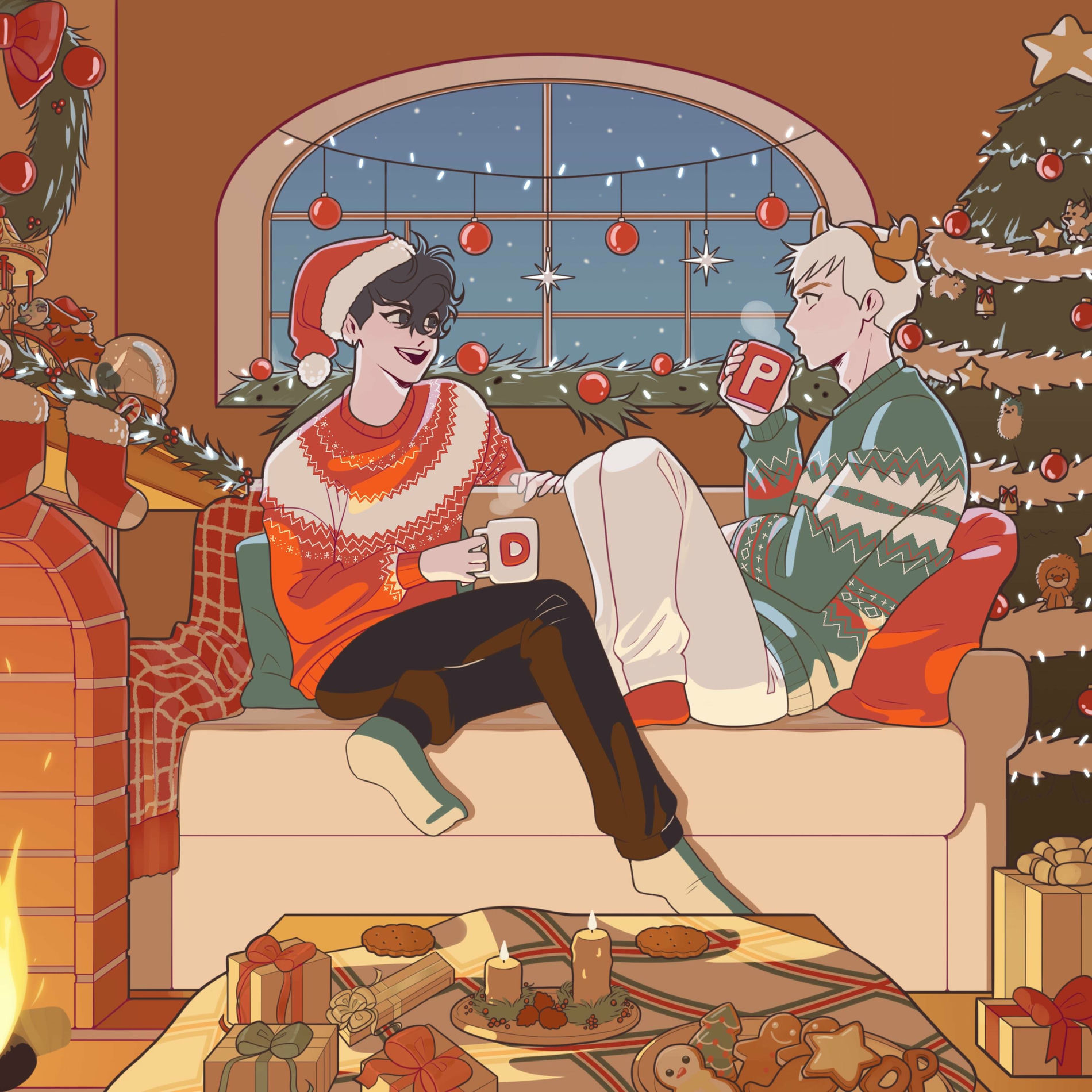 Album cover of Festive Phantasy - Christmas Beats for a Cozy Season
