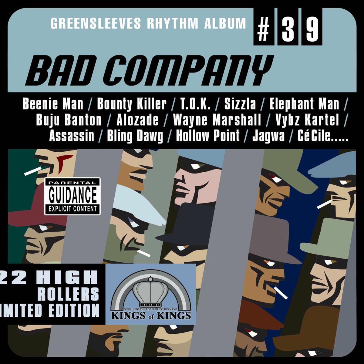 Album cover of Greensleeves Rhythm Album #39: Bad Company
