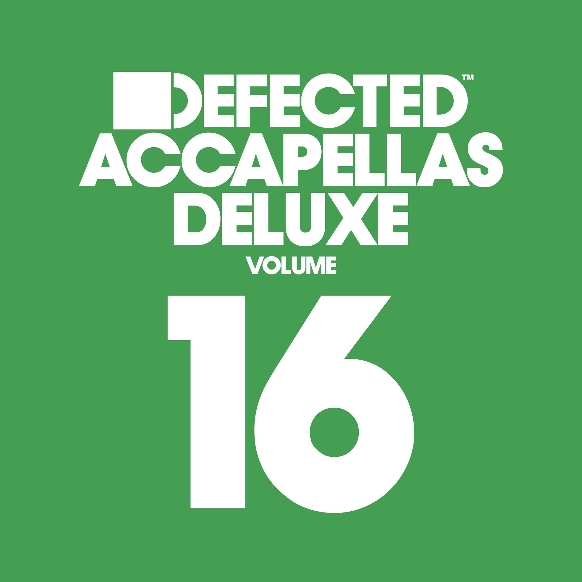 Album cover of Defected Accapellas Deluxe Vol. 16 (Accapella)