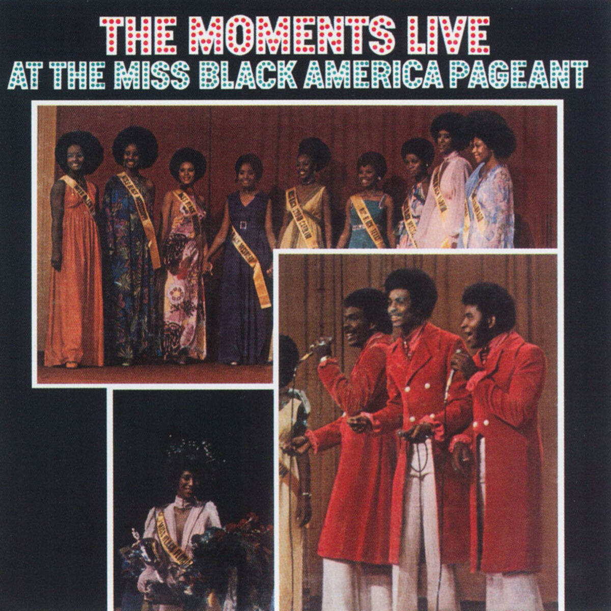 Album cover of Live At The Miss Black America Pageant