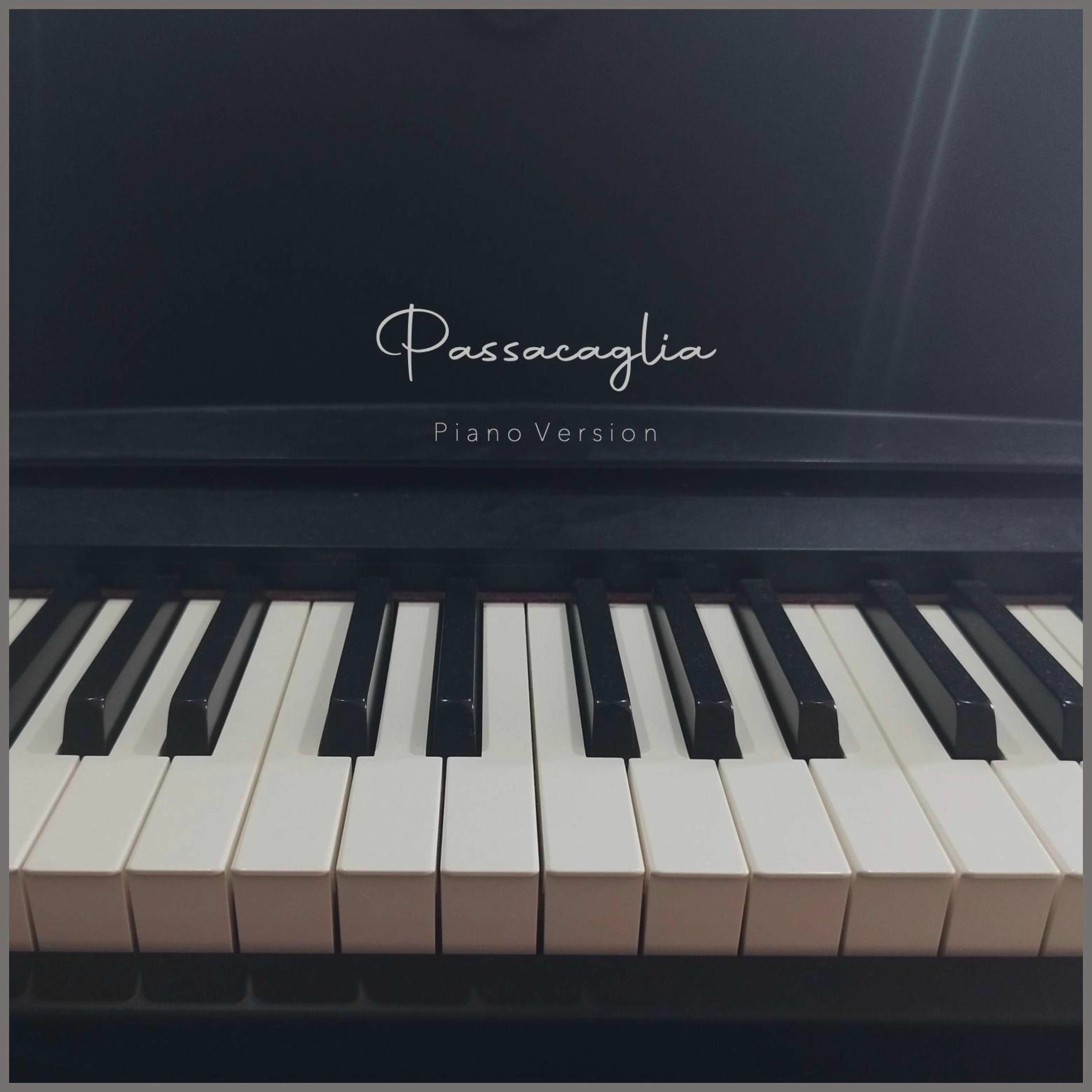 Album cover of Passacaglia - Piano Version