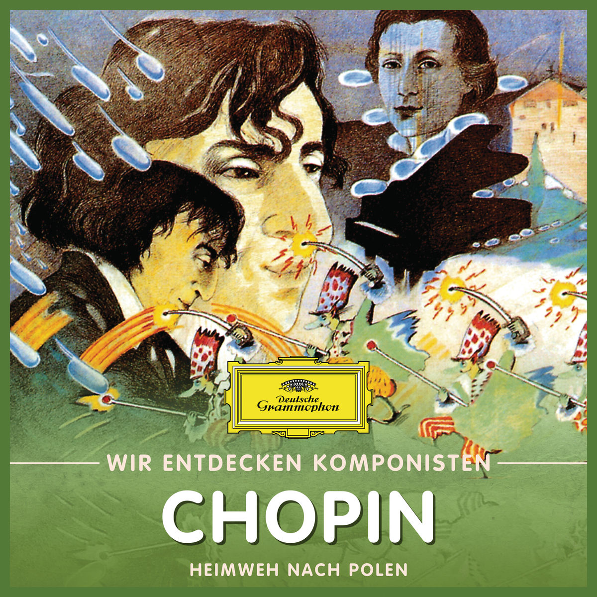 Album cover of Wir entdecken Komponisten: Frédéric Chopin – Heimweh nach Polen