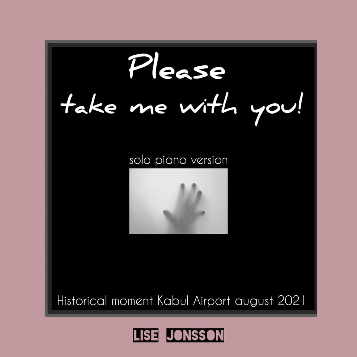Album cover of Please Take Me with You (Solo Piano Version)