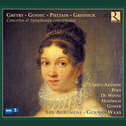 Cover of Grétry, Gossec, Pieltain & Gresnick: Concertos et symphonies concertantes