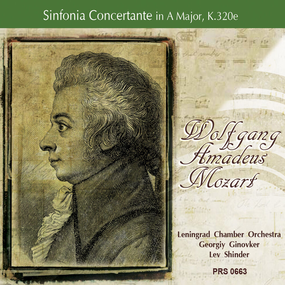 Picture of Mozart: Sinfonia Concertante in A Major, K. 320e