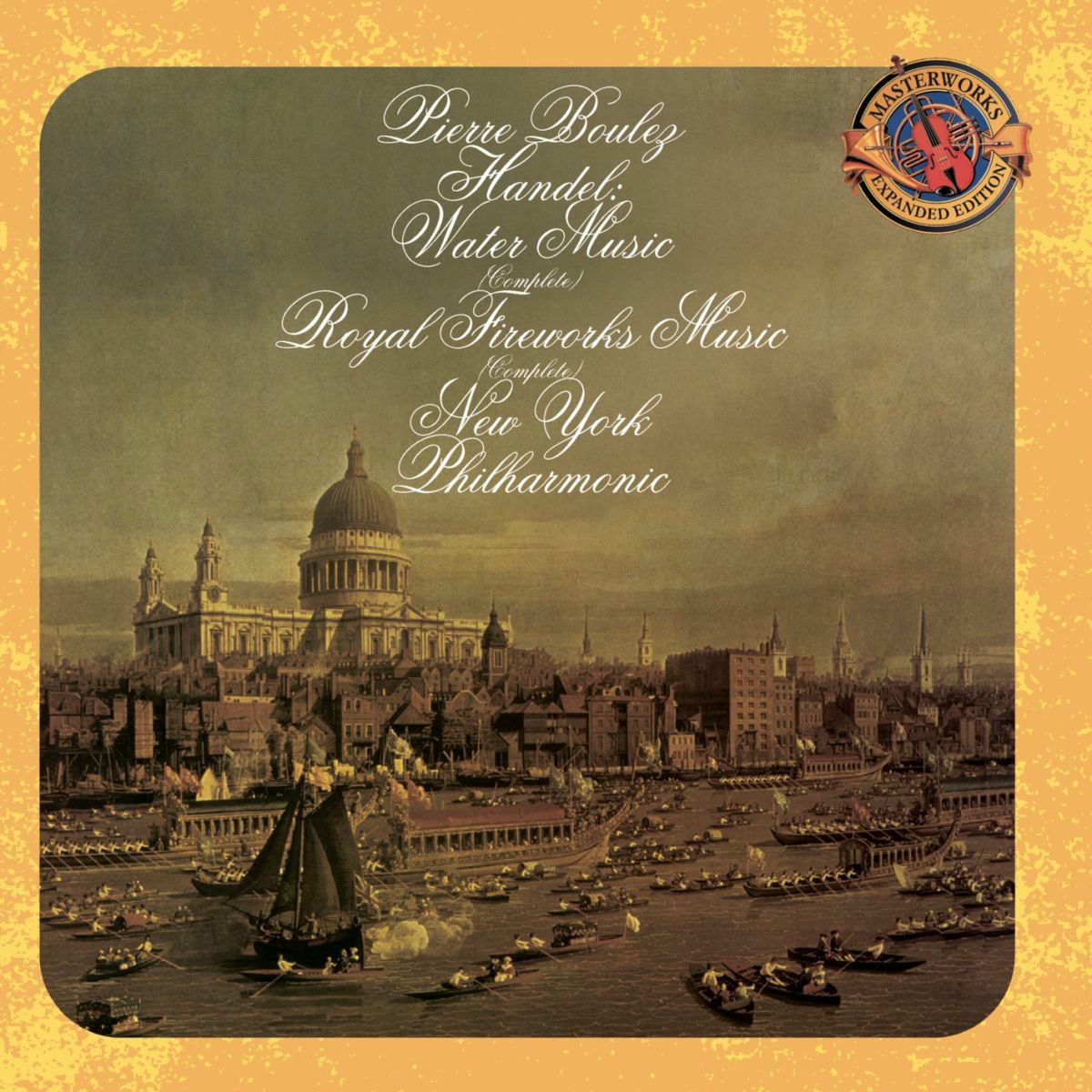 Album cover of Water Music: Suite No. 3 in G Major, HWV 350, II. Rigaudon