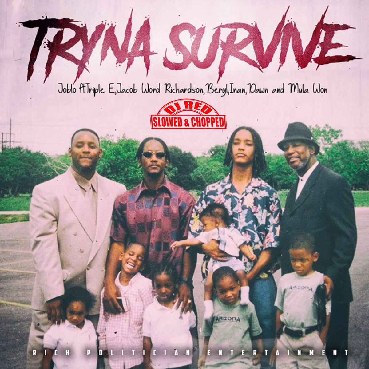 Album cover of Tryna Survive (DJ Red Slowed & Chopped)