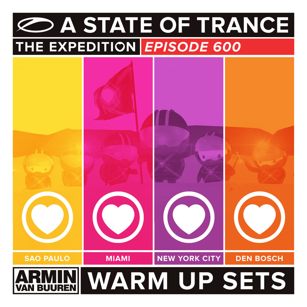 Picture of A State Of Trance 600 (Warm Up Sets) - Sao Paulo, Miami, New York City & Den Bosch