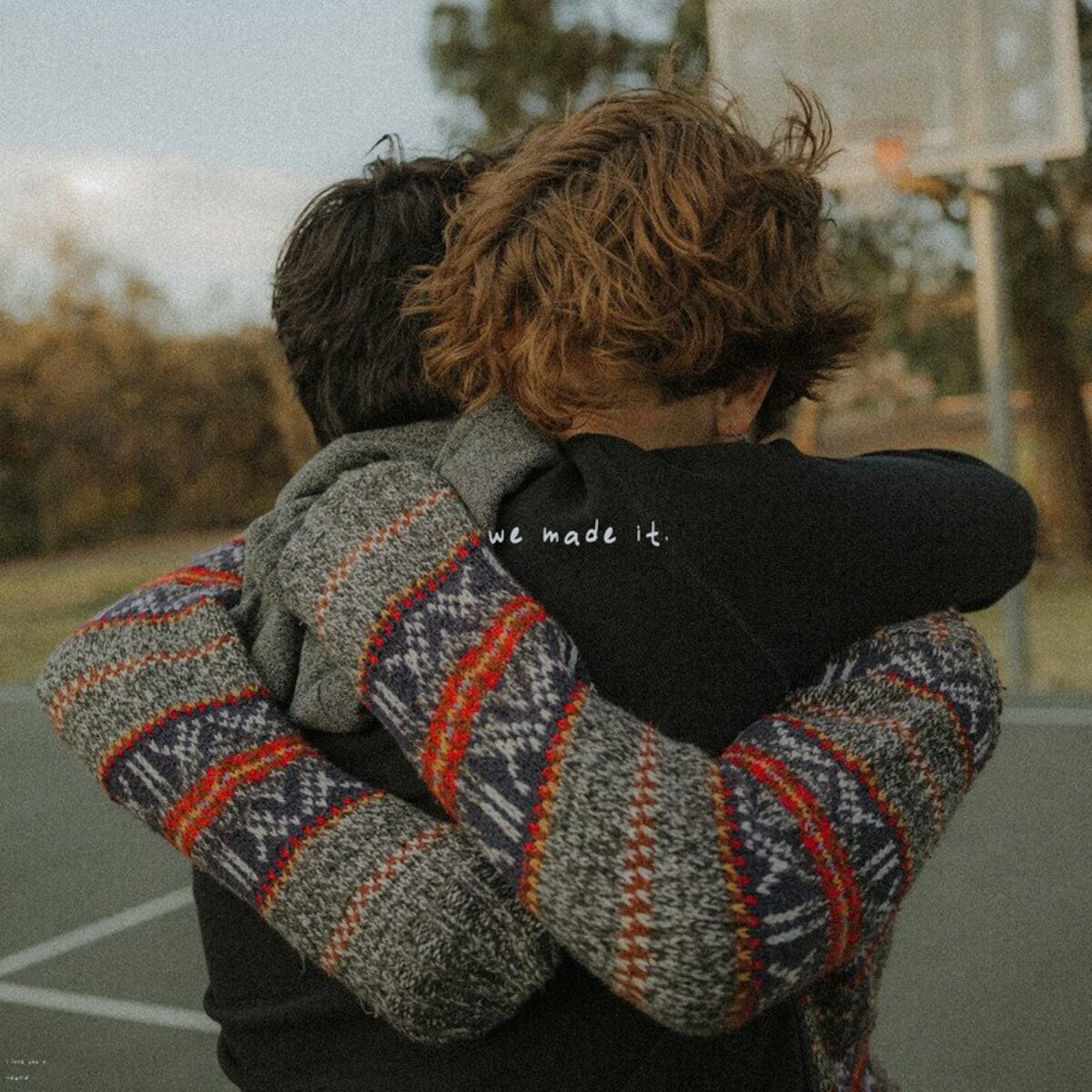 Album cover of we made it.
