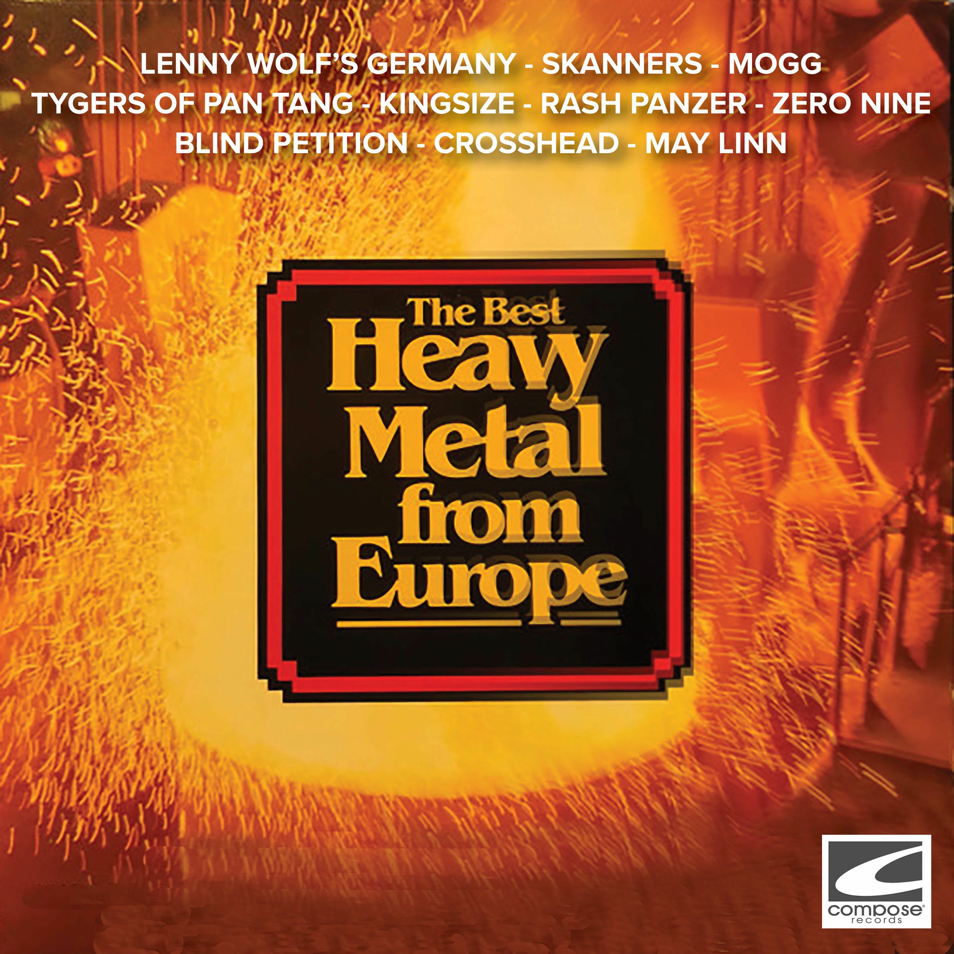 Album cover of The Best Heavy Metal From Europe