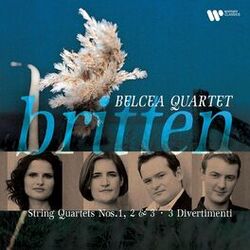 Cover of Britten: String Quartets Nos. 1 - 3 & Divertimenti