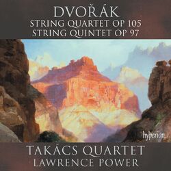 Cover of Dvořák: String Quartet, Op. 105; String Quintet, Op. 97 "American"