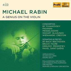 Cover of Michael Rabin - A Genius On The Violin