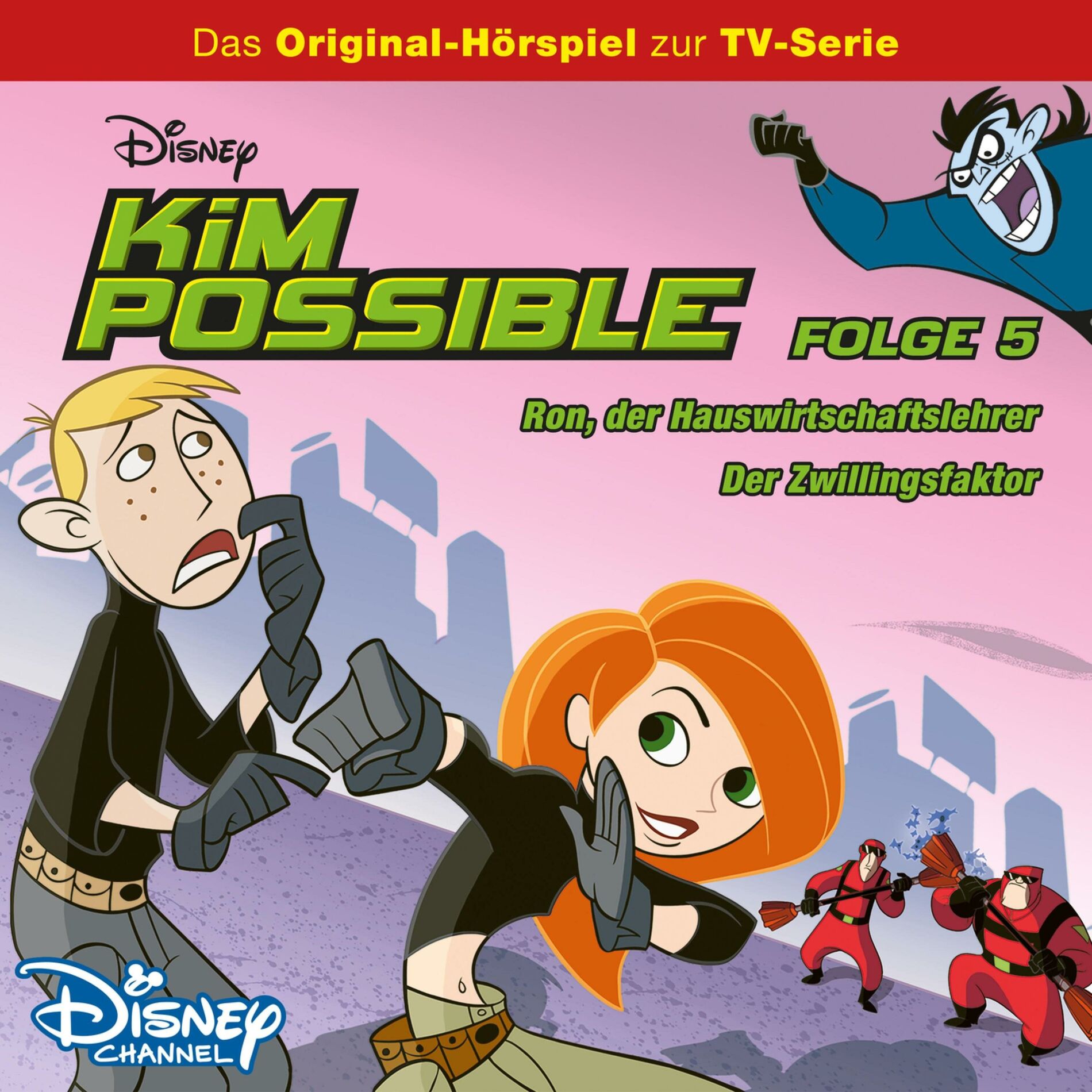 Album cover of 05: Ron, der Hauswirtschaftslehrer / Der Zwillingsfaktor (Hörspiel zur Disney TV-Serie)