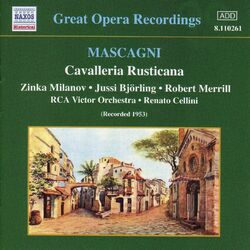Cover of Mascagni: Cavalleria Rusticana (Milanov, Bjorling) (1953)