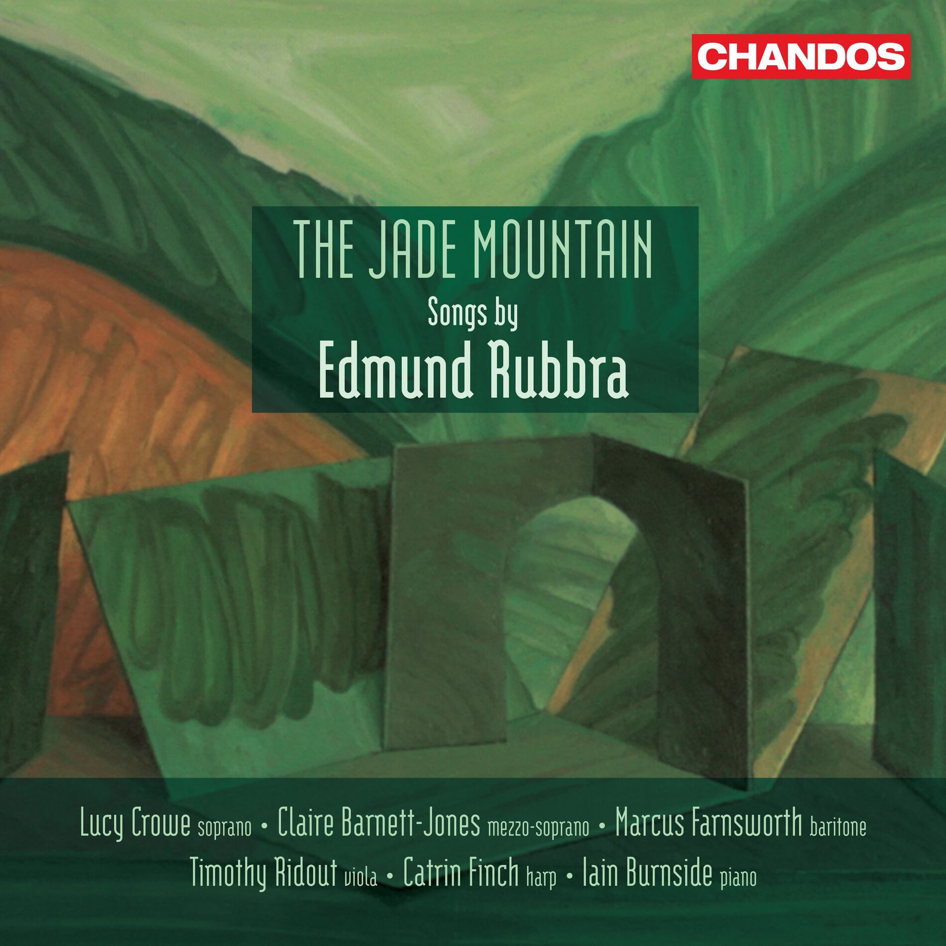 Album cover of The Jade Mountain – Songs by Edmund Rubbra