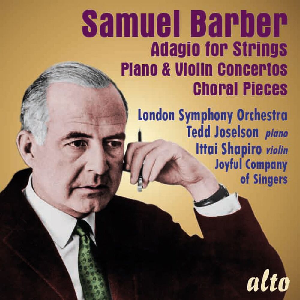 Picture of Samuel Barber: Adagio for Strings; Piano & Violin Concerto; 4 Choral Pieces