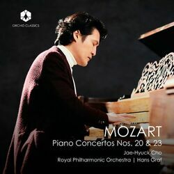 Cover of Mozart: Piano Concerto No. 20 in D Minor, K. 466 & Piano Concerto No. 23 in A Major, K. 488