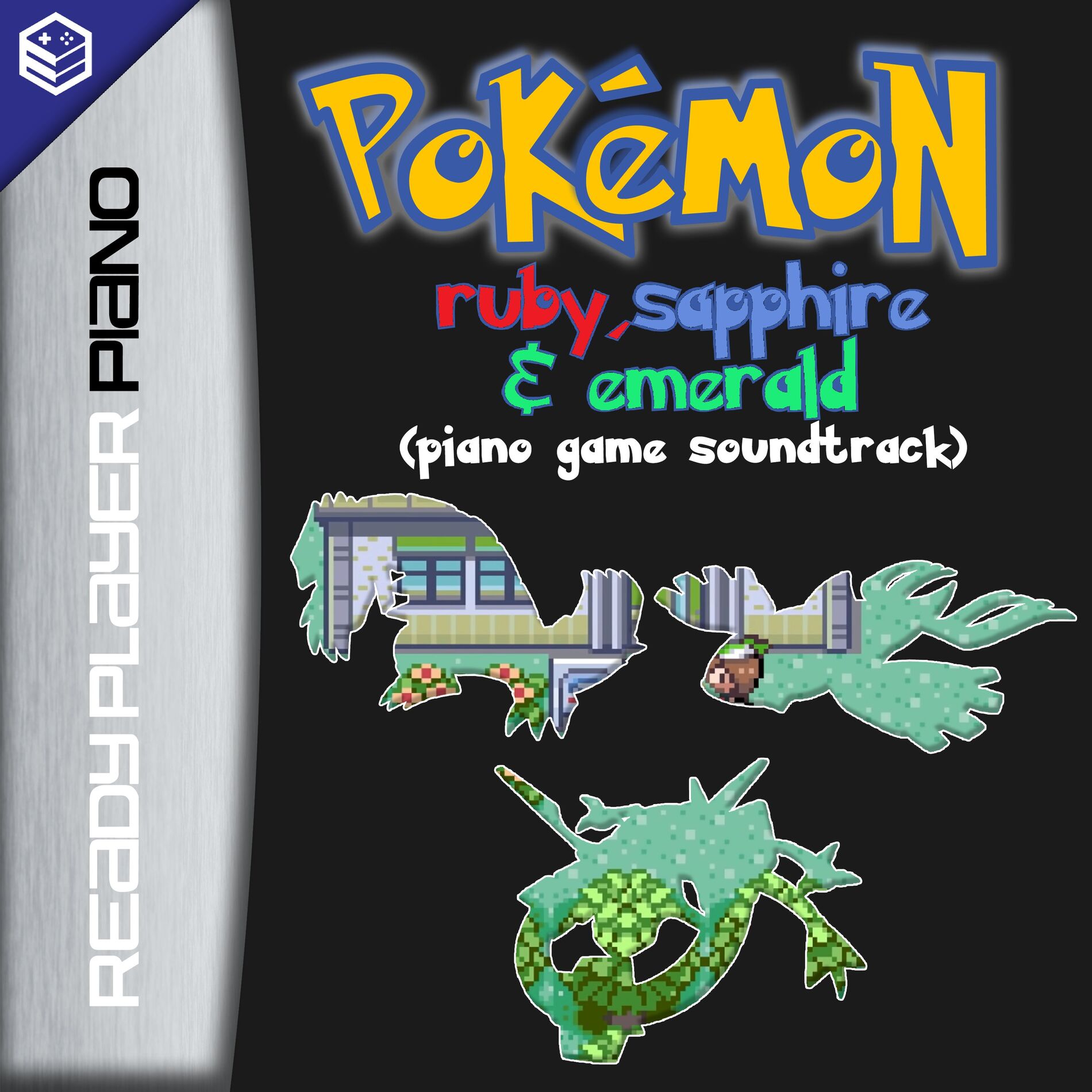Album cover of Pokemon Ruby, Sapphire & Emerald (Piano Game Soundtrack)