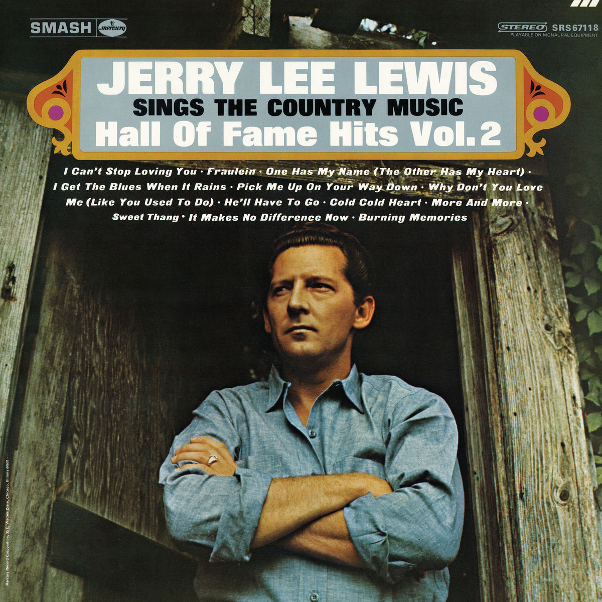 Jerry Lee Lewis - Sings The Country Music Hall Of Fame Hits Vol. 2 