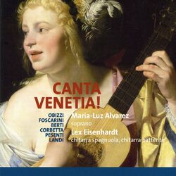 Cover of Canta Venetia !, Arie a voce sola, con l'Alfabetto per la Chitarra alla Spagnuola