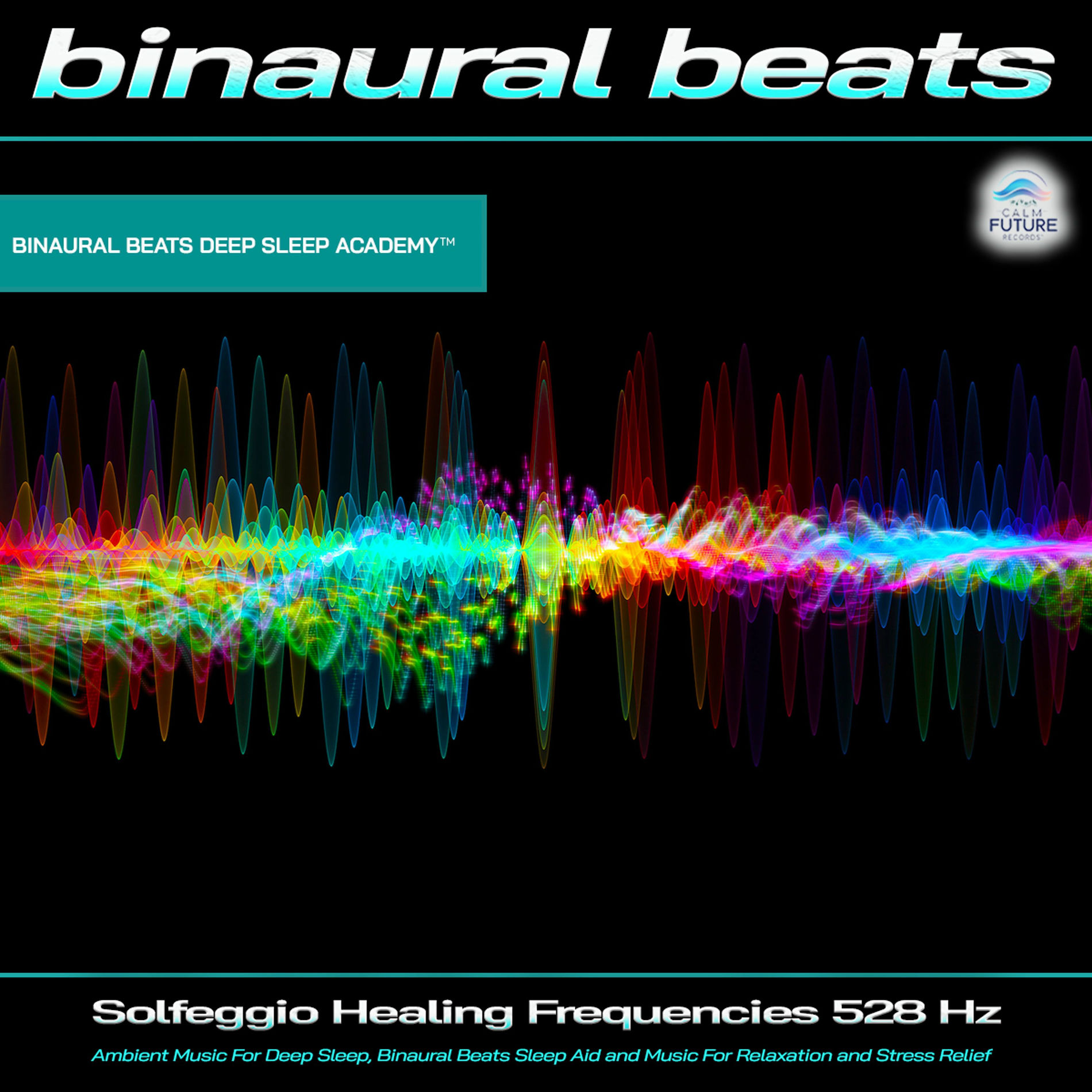 Album cover of Binaural Beats: Solfeggio Healing Frequencies 528Hz, Ambient Music For Deep Sleep, Binaural Beats Sleep Aid and Music For Relaxati