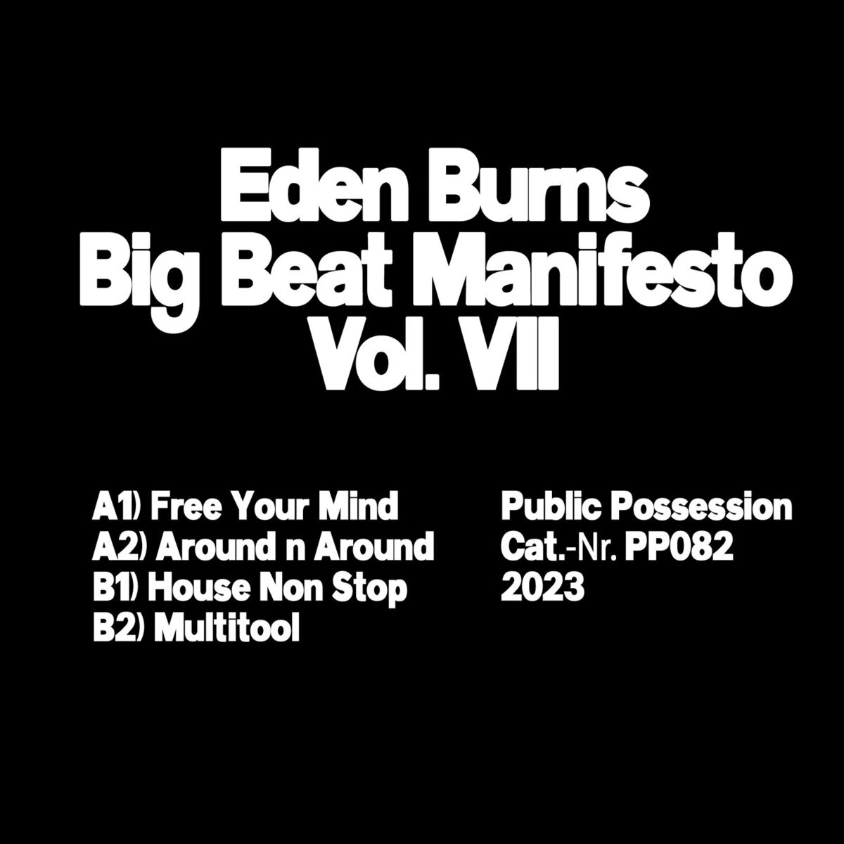 Album cover of Big Beat Manifesto Vol. VII