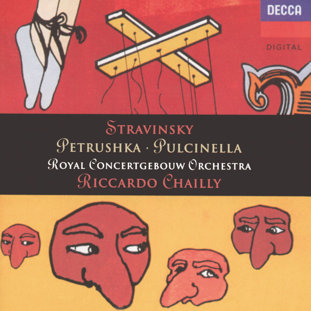 Album cover of Stravinsky: Pulcinella; Petrushka