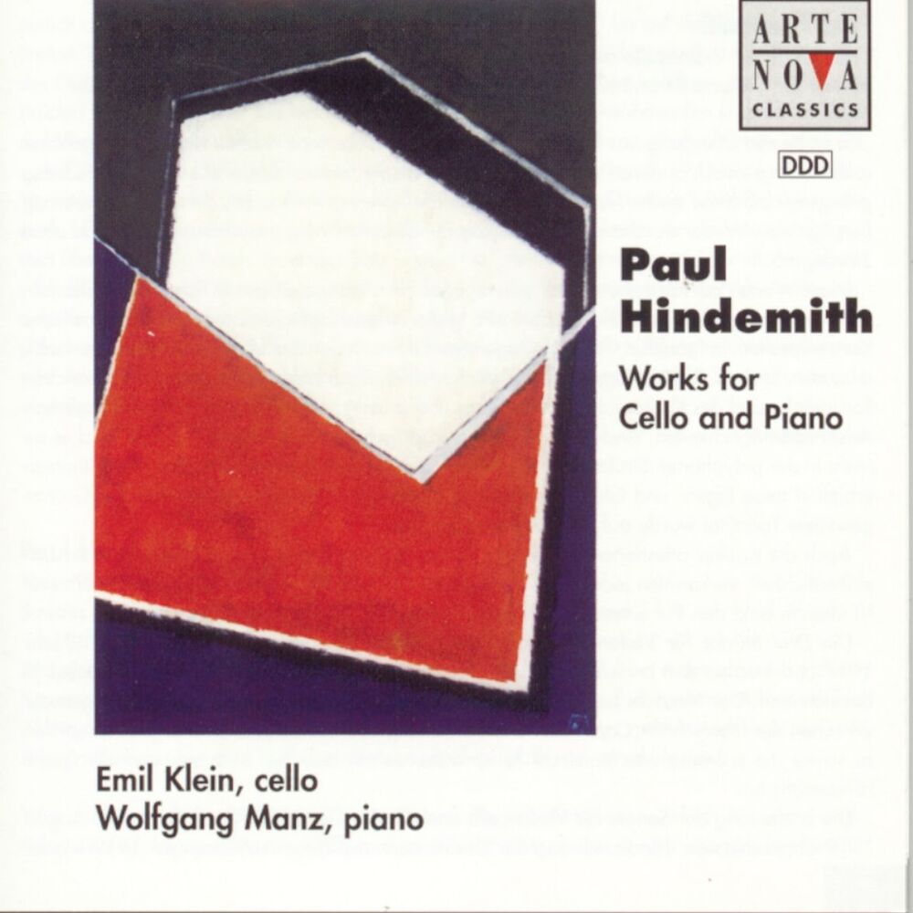 Picture of Hindemith: Sonatas Works For Cello And Piano