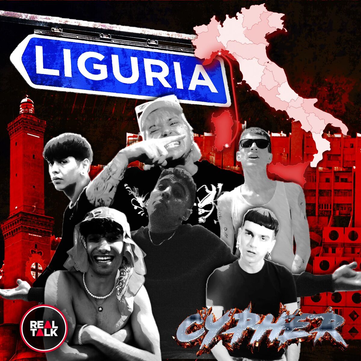 Album cover of Real Talk Cypher - Liguria