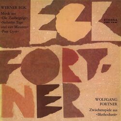 Cover of Werner Egk und Wolfgang Fortner dirigieren eigene Werke