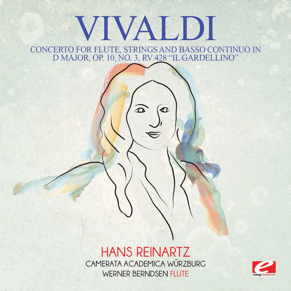 Picture of Vivaldi: Concerto for Flute, Strings and Basso Continuo in D Major, Op. 10, No. 3, RV 428 "Il Gardellino" (Digitally Remastered)