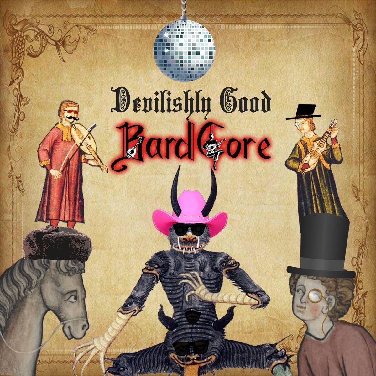 Album cover of Devilishly Good Bardcore
