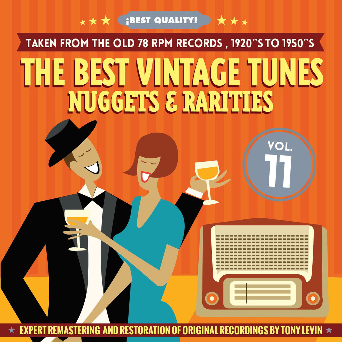 Album cover of The Best Vintage Tunes. Nuggets & Rarities ¡Best Quality! Vol. 11