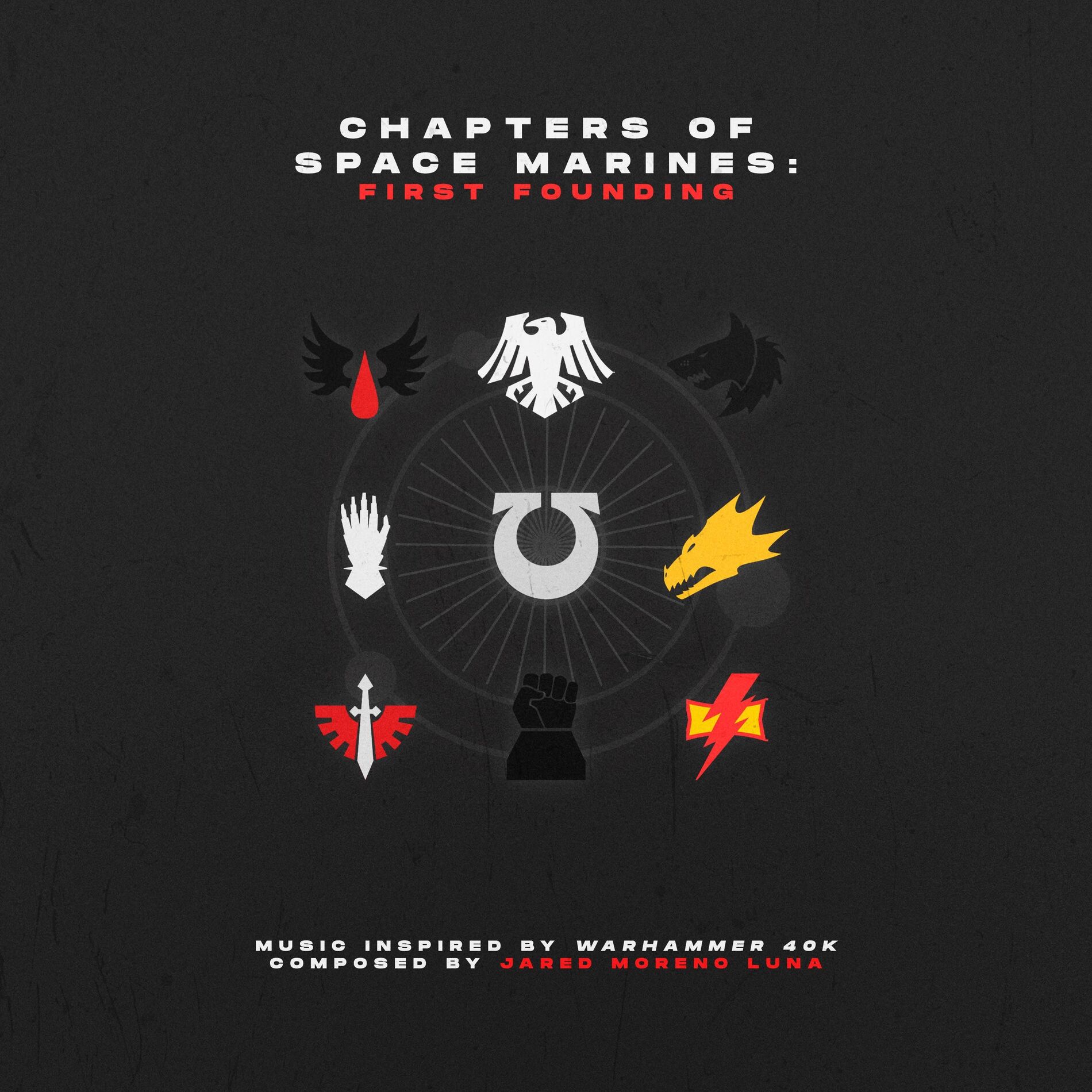 Album cover of Chapters of Space Marines: First Founding (Music inspired by Warhammer 40,000)