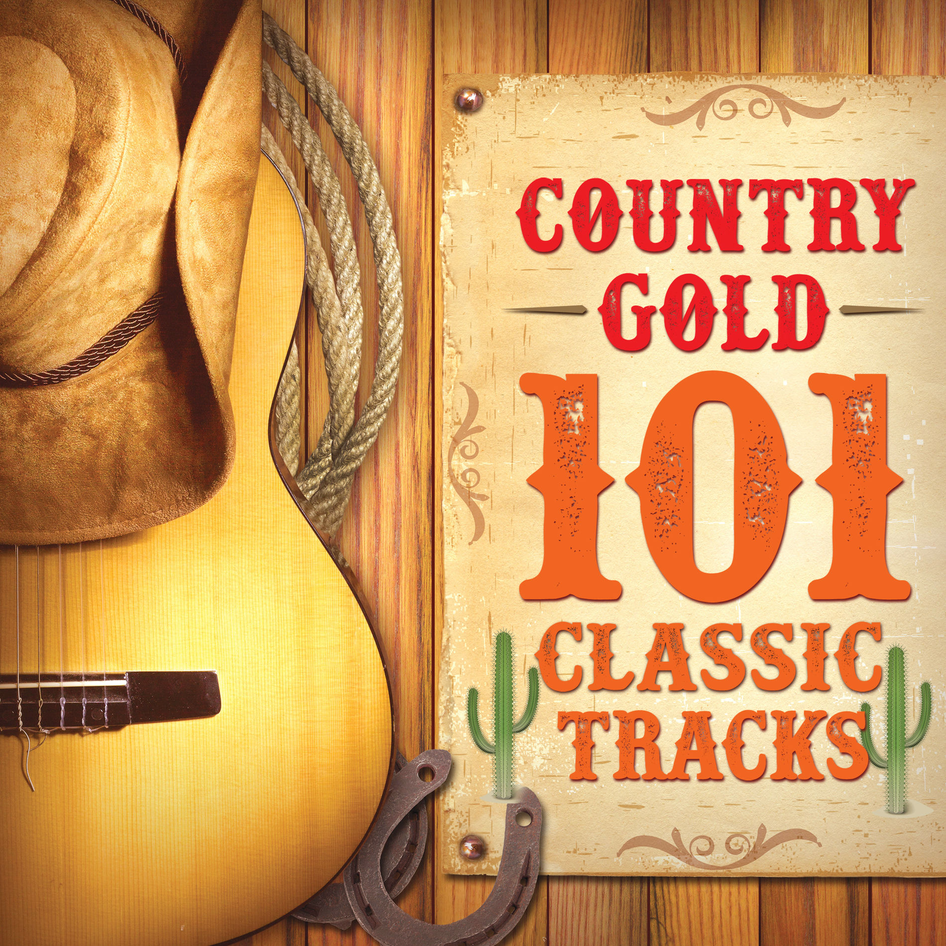 Album cover of Country Gold - 101 Classic Tracks